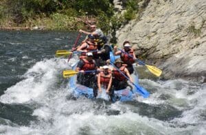 whitewater rafting near Seattle